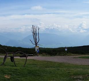 Angenehme Weg auf der Panoramarunde