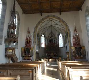 Die Kirche St. Johannes Baptist in Oberstdorf