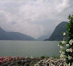 Лугано, озеро