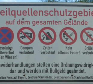 Luitpoldsprudel „alt“, Heilquellenschutzgebiet
