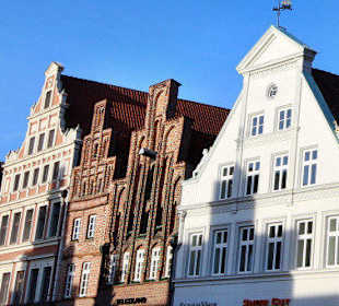 Prächtige Giebelhäuser am Sande