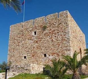 Burgturm auf der Taubeninsel