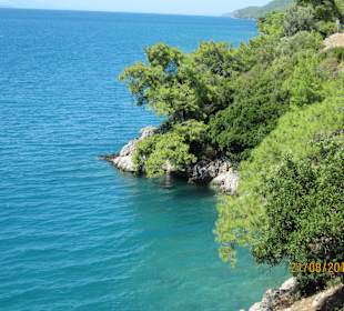 Die Landschaft rund um Marmaris, abseits d.Touris
