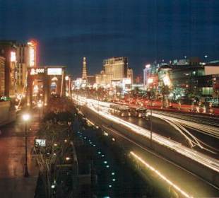 The Strip at night
