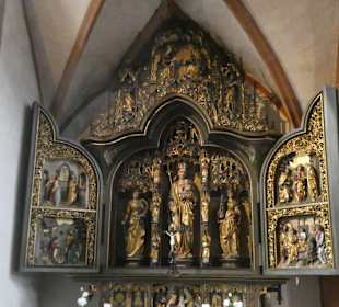 Der Marienaltar in der Heilig-Kreuz-Kirche