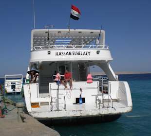 Das Ausflugsboot
