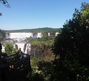 Wasserfälle von Iguazu. Ein Weltwunder