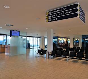 Wartezone im Columbus Cruise Center