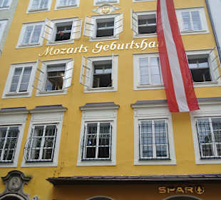 Mozarts Geburtshaus in Salzburg
