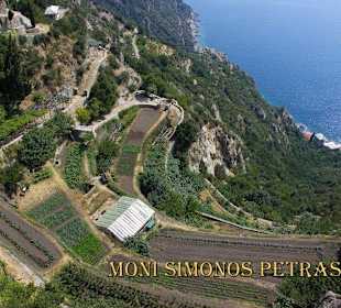 Kloster Moni Simonos Petras - Berg Athos