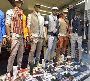 Geschäfte in der Altstadt von Alghero