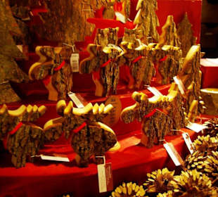 Verkaufstände Christkindlesmarkt