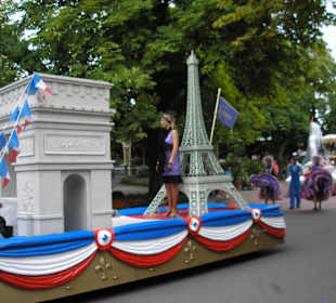 Parade vom Europapark