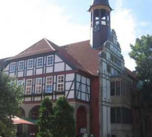 Das Rathaus von Nienburg