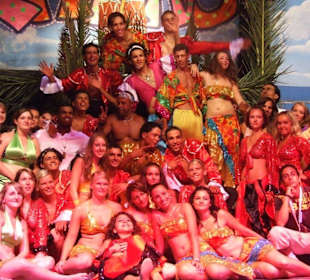 Gruppenbild nach Latinoshow