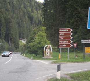 Gadertaler Straße Abzweig