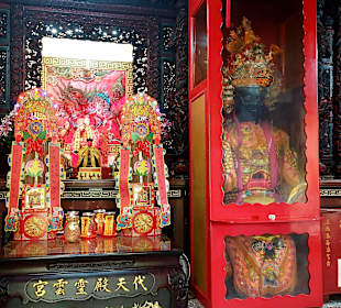 Tempel am Elephant Mountain Xiangshan Hiking Trail