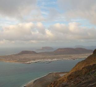 Blick vom Aussichtspunkt Mirador del Rio