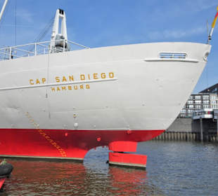 Außenansicht der Cap San Diego