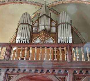 Orgelprospekt der Kirche in Lunsen