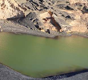 Die Grüne Lagune  - El Golfo. Ein ideales Ziel mit dem PKW