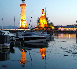 Am Hafen von Lindau