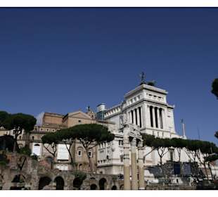 Blick vom Forum auf den Senat