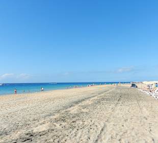 Toller Strand vor der Tür