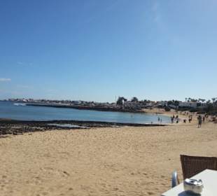 Sitzplatz im Sand