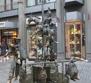Der Puppenbrunnen mit beweglichen Figuren