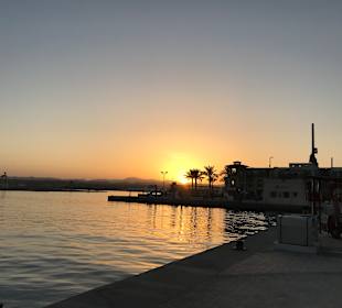 Sonnenuntergang in Port Ghalib