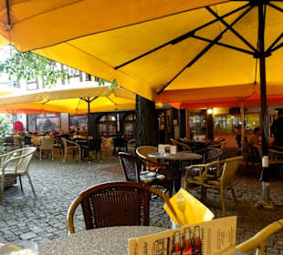 Außenplätze des Gasthaus Küsterhaus