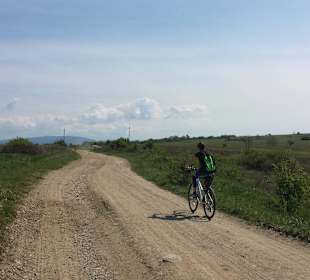 Cycling to nature natural park