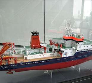 Modell Forschungsschiff