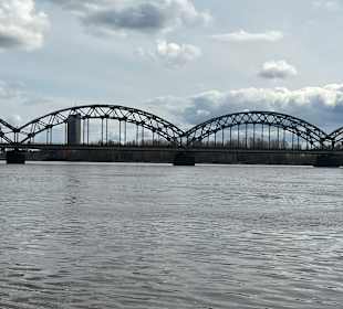 Eisenbahnbrücke Riga