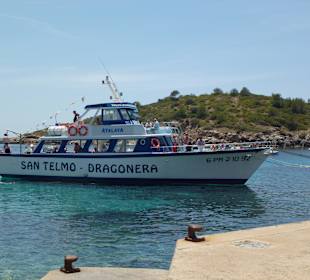 Ausflugsboot für fünf Stunden Tripp