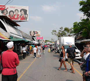 Chatuchak Market zwischen den Hallen