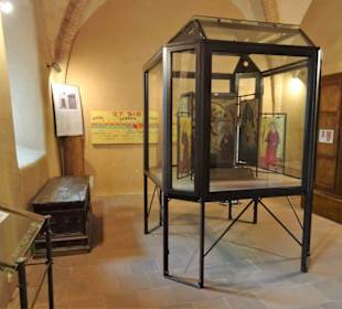 Historienraum im Kreuzgang der Kathedrale von Elne