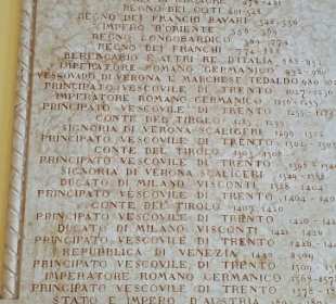 Inschriften am Rathaus