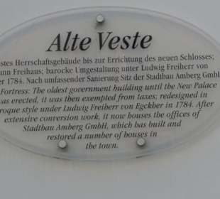Alte Veste – INFO-Tafel zu König Ruprecht III.