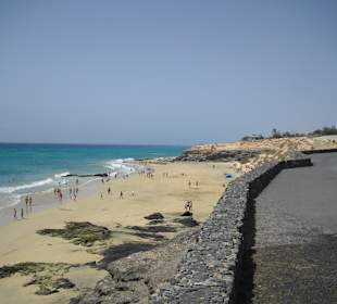 Strand von Costa Calma rechts