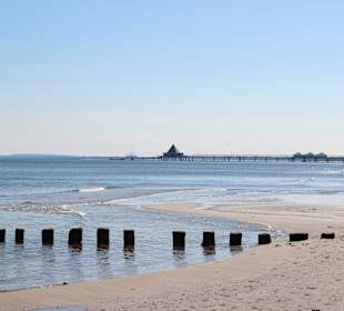 Blick auf die Seebrücke 