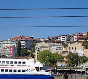 Blick auf Fenerbahçe