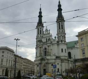 Die Erlöserkirche in Warschau am Plac Zbawiciela
