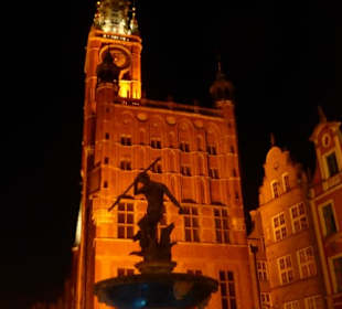 Der Neptunbrunnen vor dem Rechtstädtischem Rathaus