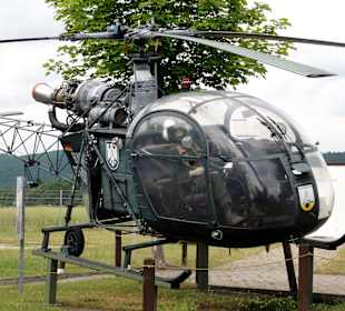 Hubschrauber des Bundesgrenzschutzes