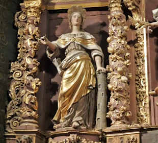 Seitenaltäre der Kirche Notre-Dames-des-Anges