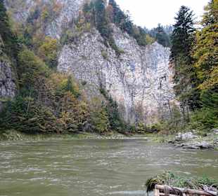 Floßfahrt Fluss Dunajec