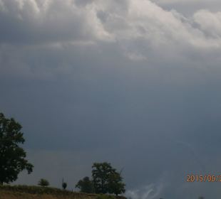 Storm clouds in the far