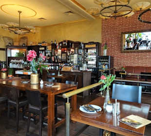 Impressionen aus dem Gastraum des Casa